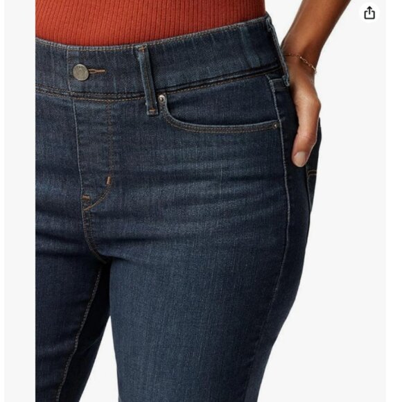 Levi Strauss Signature Gold Women's Jeans - Shaping Ankle Straight Leg - 8 Short - Picture 2 of 4